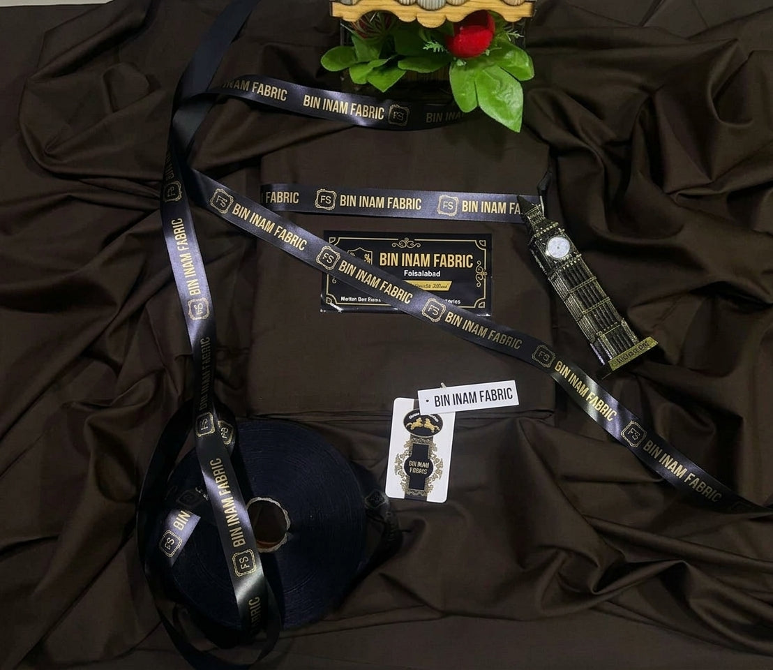 Italian Boski Wash & Wear Suit (Dark Choclate)